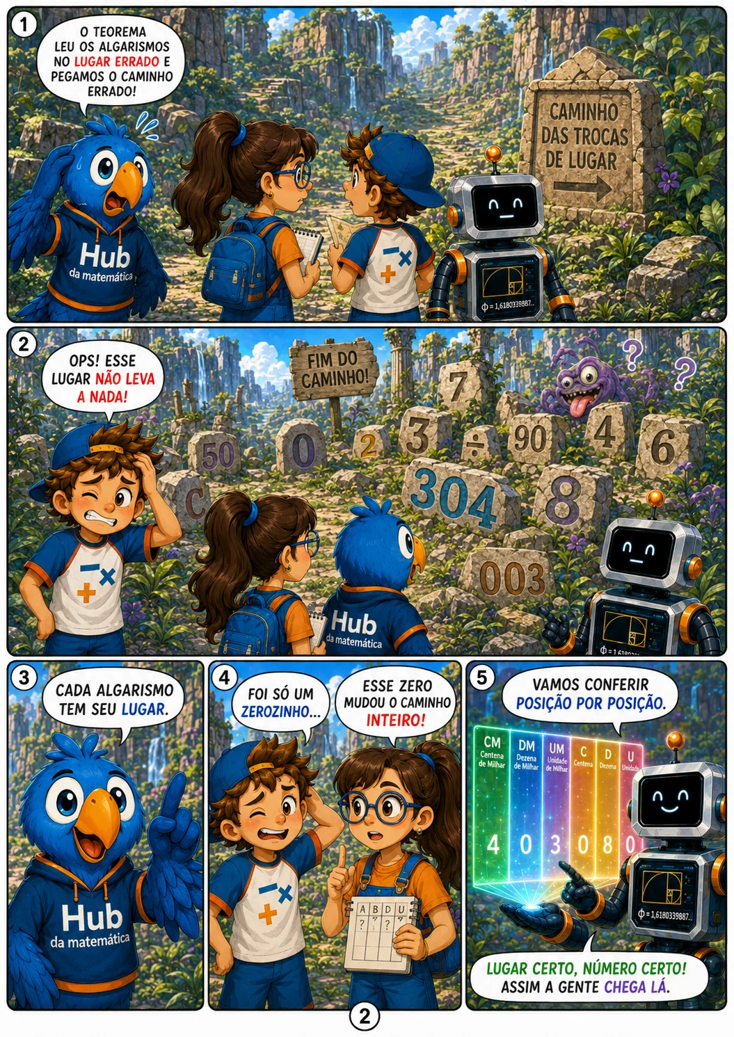 Página 3 da História 1